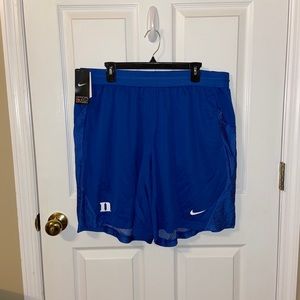 Royal Blue Nike Basketball Shorts with DUKE Logo